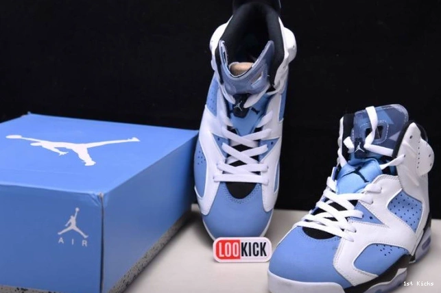 1st Kicks Shoes Jordan 6 CT8529-410 Air UNC 0709